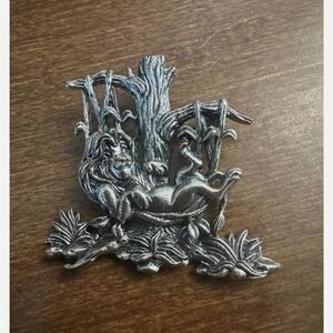 Disney Sterling Silver Simba Lion King Pin